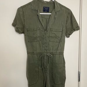 A&F Utility Romper